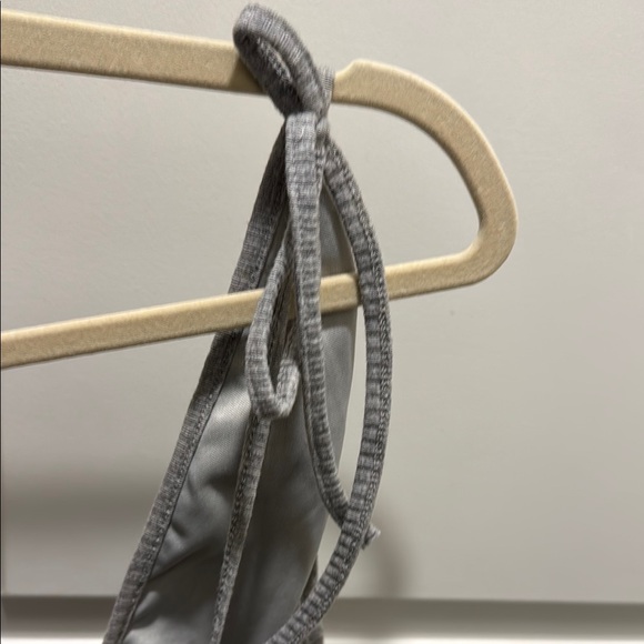 Gray Ribbed Bodysuit - Picture 3 of 3